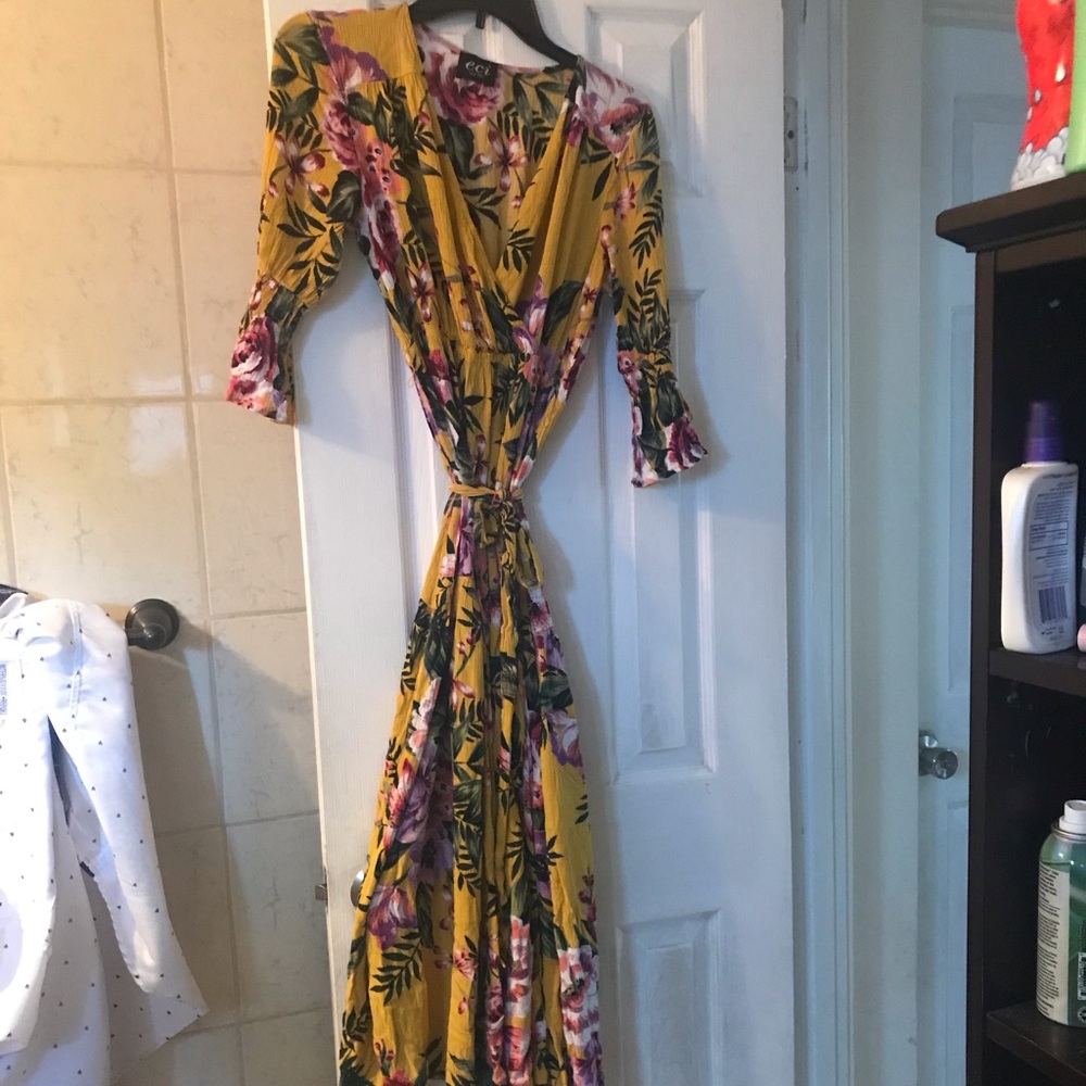 Floral maxi dress